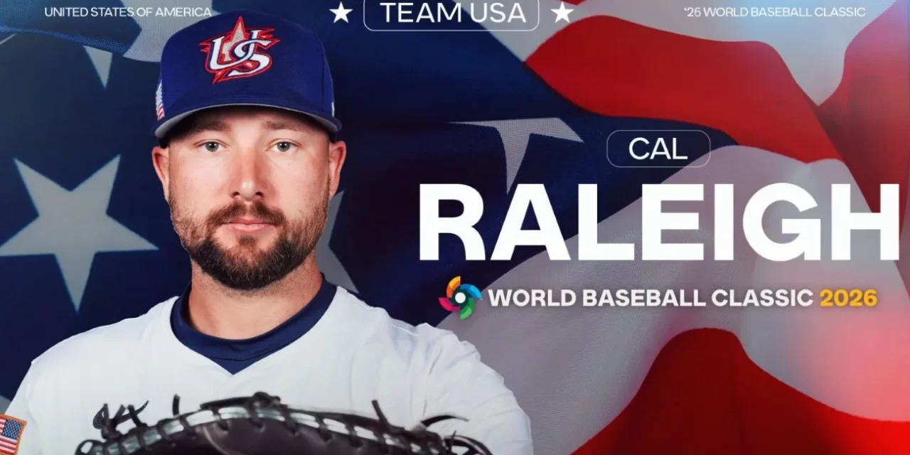 Cal Raleigh llevará su poder al roster de EE.UU. para el Clásico Mundial