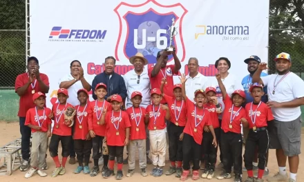 Campeonato Nacional Béisbol U-6 inicia el domingo 27 julio