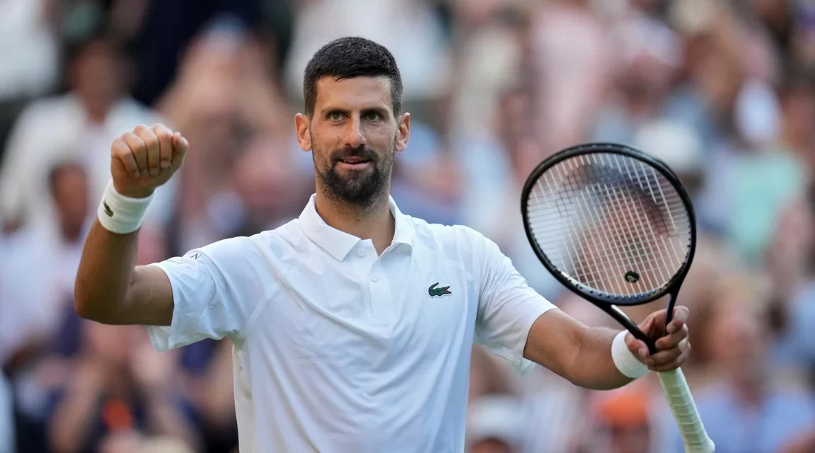 Djokovic supera cansancio y vence a Bergs