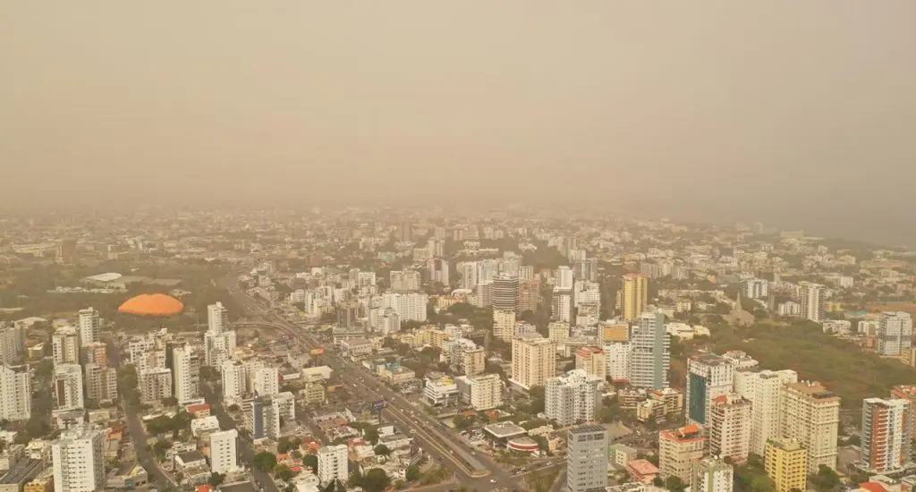 El polvo saharano cubre el Gloria dominicano y eleva la temperatura: ¿hasta cuándo?