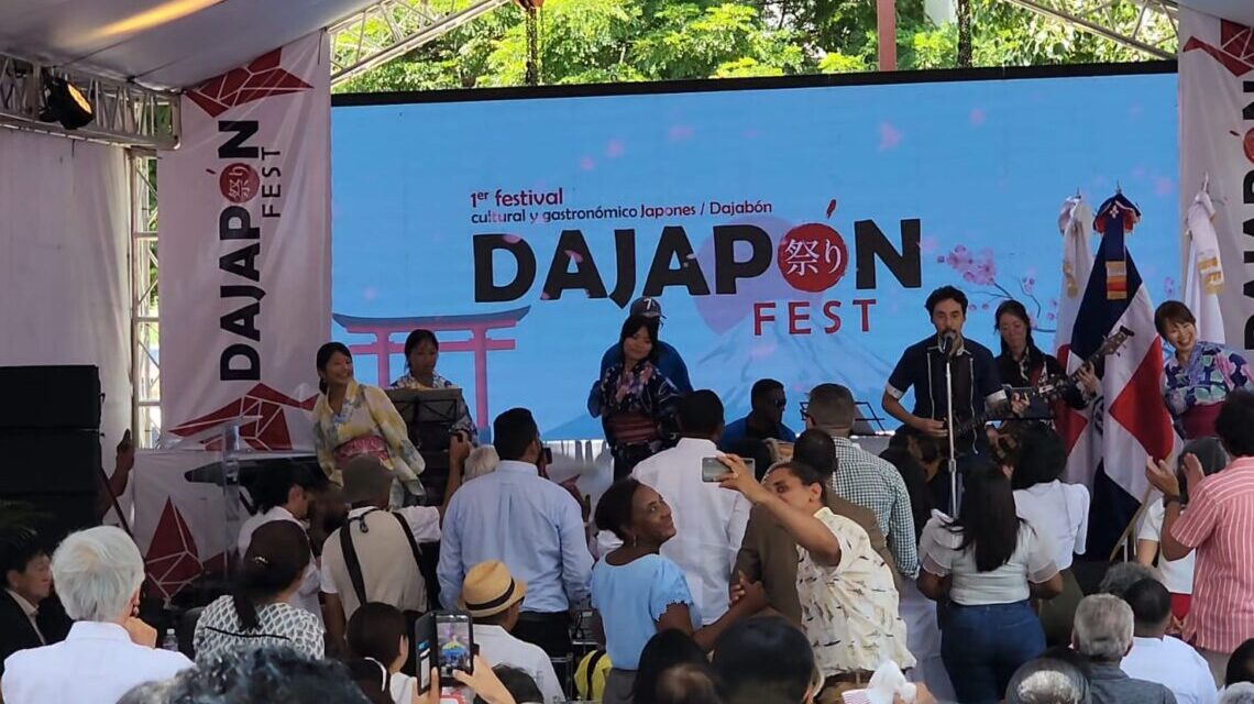 El primer «Dajapón Fest» celebra 69 abriles de herencia japonesa en Dajabón