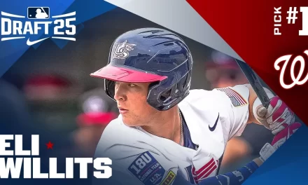 Nacionales toman a Eli Willits, de 17 primaveras, como 1ra selección del Draft