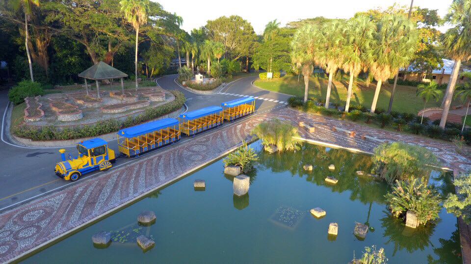 Gobierno para presentar el esquema de infraestructura en torno a del parque botanista doméstico
