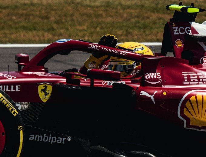 Lewis Hamilton lidera el primer entrenamiento desocupado en Silverstone por delante de los McLaren