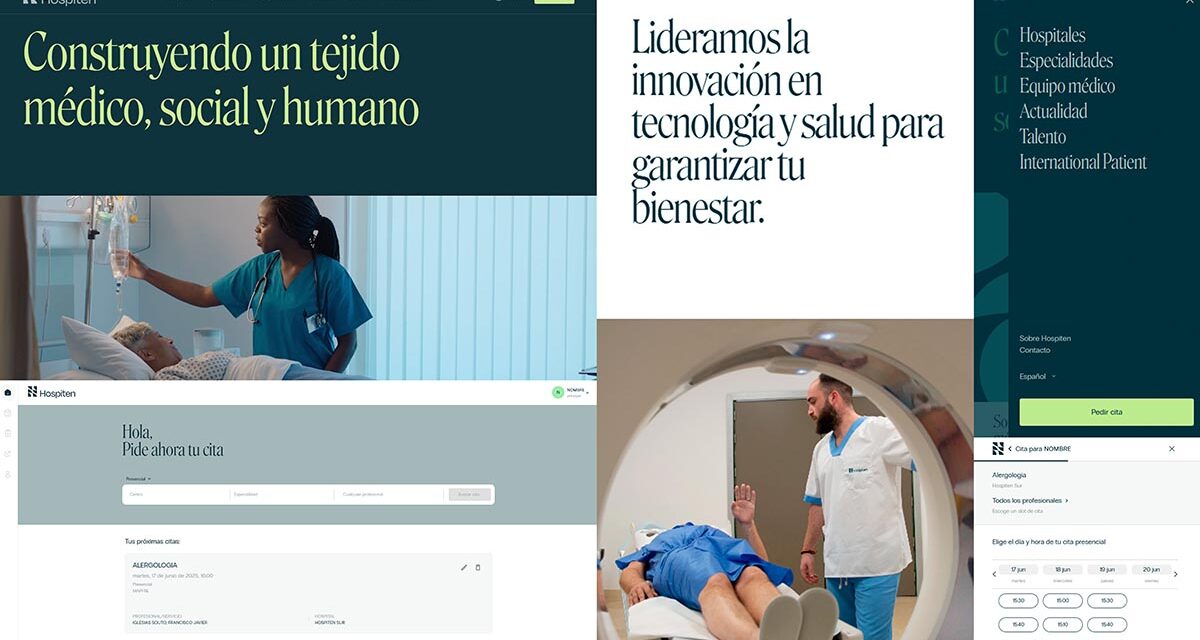 Hospitalen gancho su nuevo portal web, diseñado para certificar una mejor experiencia de sus pacientes.