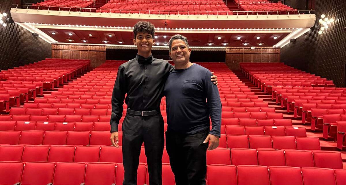 El mozo venezolano del sistema Punta Cana se estrena con la Orquesta Sinfónica de Jóvenes en el Teatro Nacional