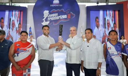 El presidente Abinader inaugura en Montecristi los Juegos Fronterizos 2025