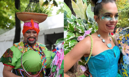 República dominicana deslumbra en el carnaval tropical de París 2025