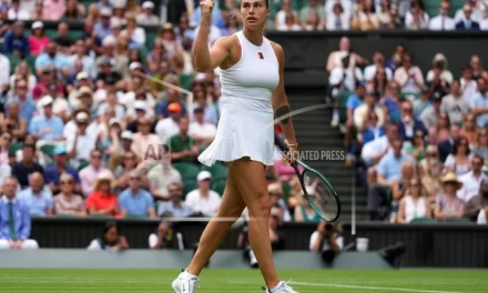 Wimbledon: Sabalenka vence a Bouzkova
