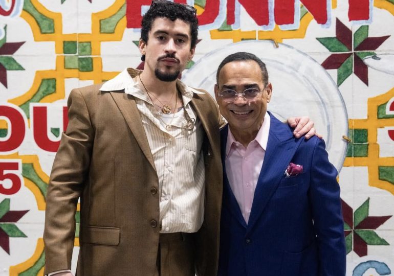 A "Inolvidable juntos": Gilberto Santa Rosa gracias Bad Bunny por la oportunidad de compartir su programa