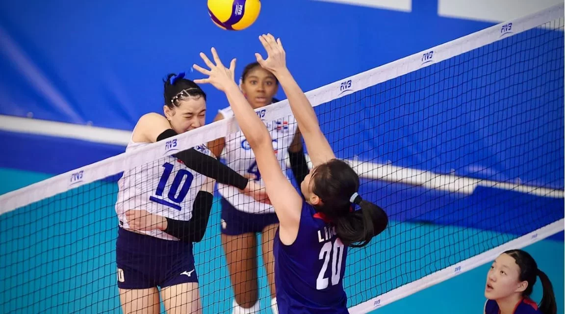 China Taipei vence 3-1 RD; sigue invicta Mundial Voli U-119