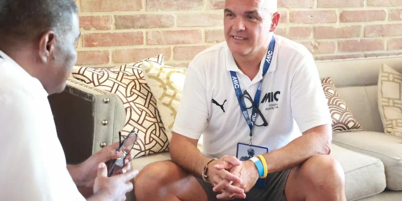 David Bellver cree que el fútbol desplazará el béisbol como el deporte franquista en la República Dominicana.