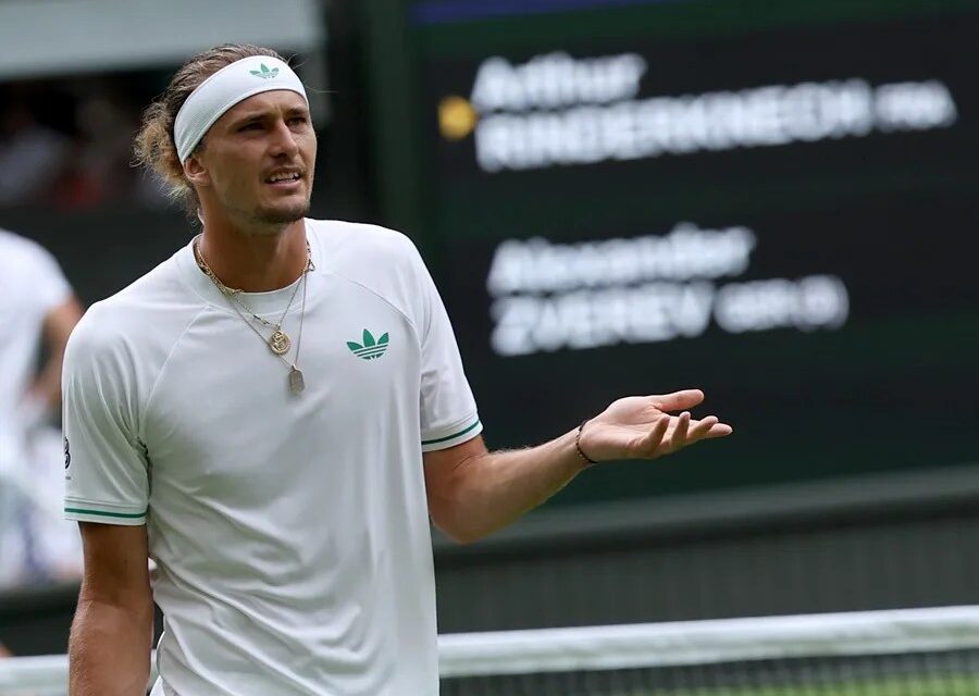 «Me siento solo en la vida», el aviso de Alexander Zverev tras caer eliminado en Wimbledon