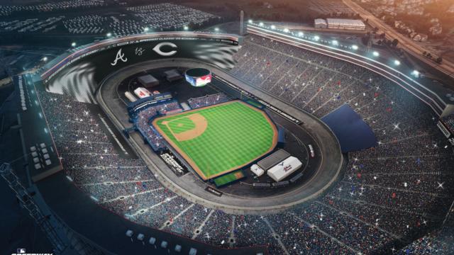 MLB llevará el béisbol al Bristol Motor Speedway en un histórico descanso entre Bravos y Rojos