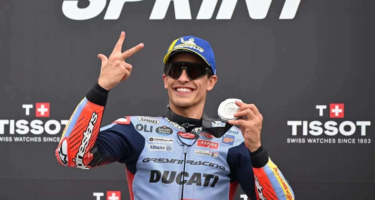 Español Marc Márquez se impone en Moto GP Alemania