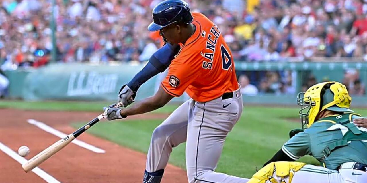 Jesús Sánchez conecta 5 hits y lidera triunfo de Astros sobre Orioles