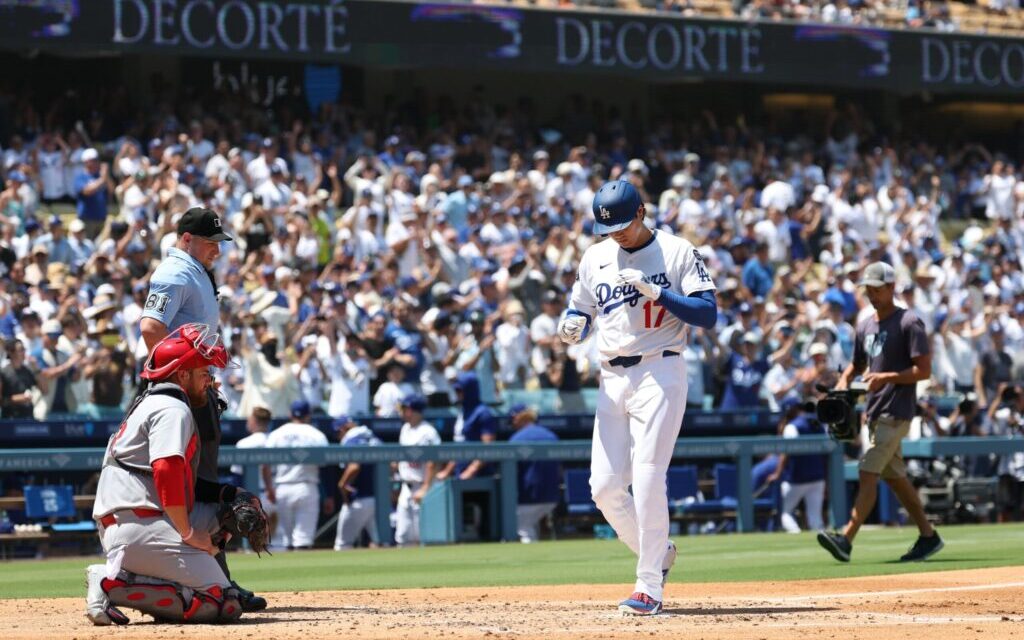 Shohei Ohtani alcanza los 1,000 hits en Grandes Ligas con un jonrón de 440 pies