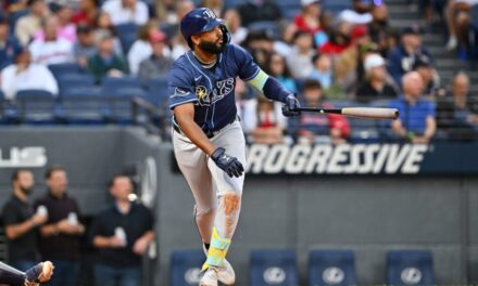 Junior Caminero dispara dos jonrones y alcanza 39 en la temporada