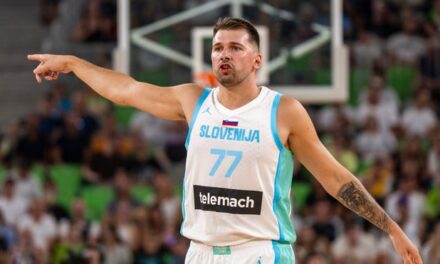 Luka Dončić recibe luz verde para juguetear con Eslovenia tras susto en la rodilla