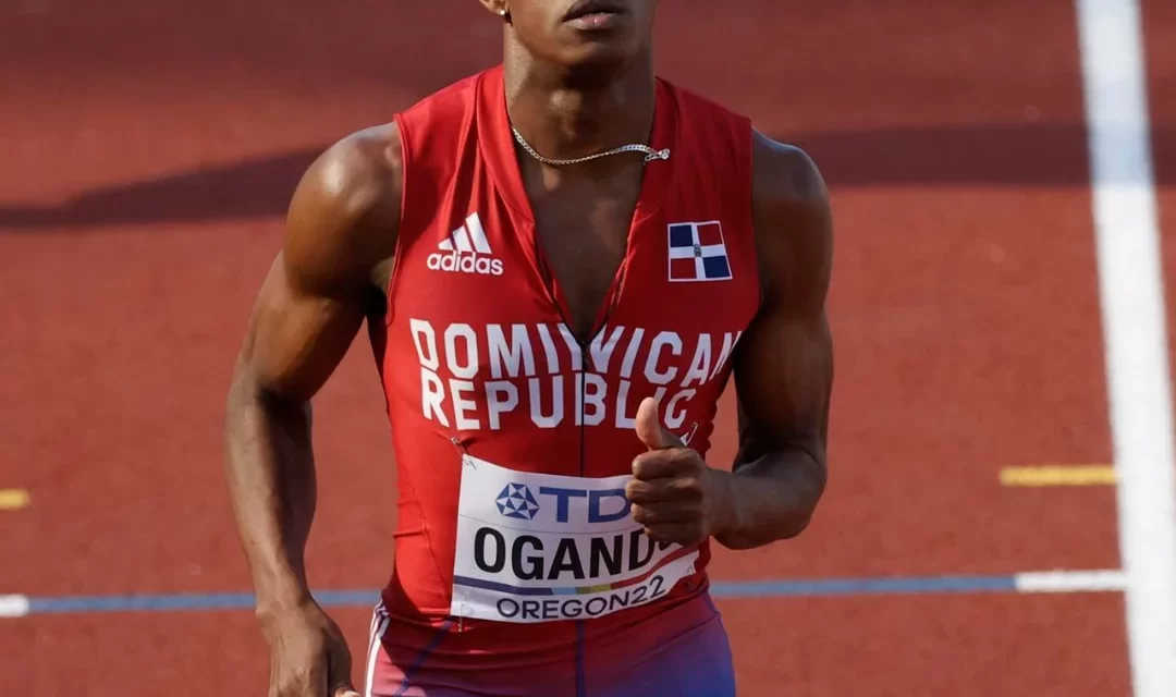 El dominicano Alexander Ogando se impone en los 200 metros en Bruselas