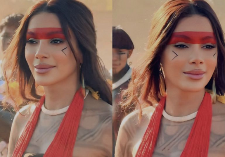 Anitta Filmar Nuevo video musical con una tribu en su tierra natal