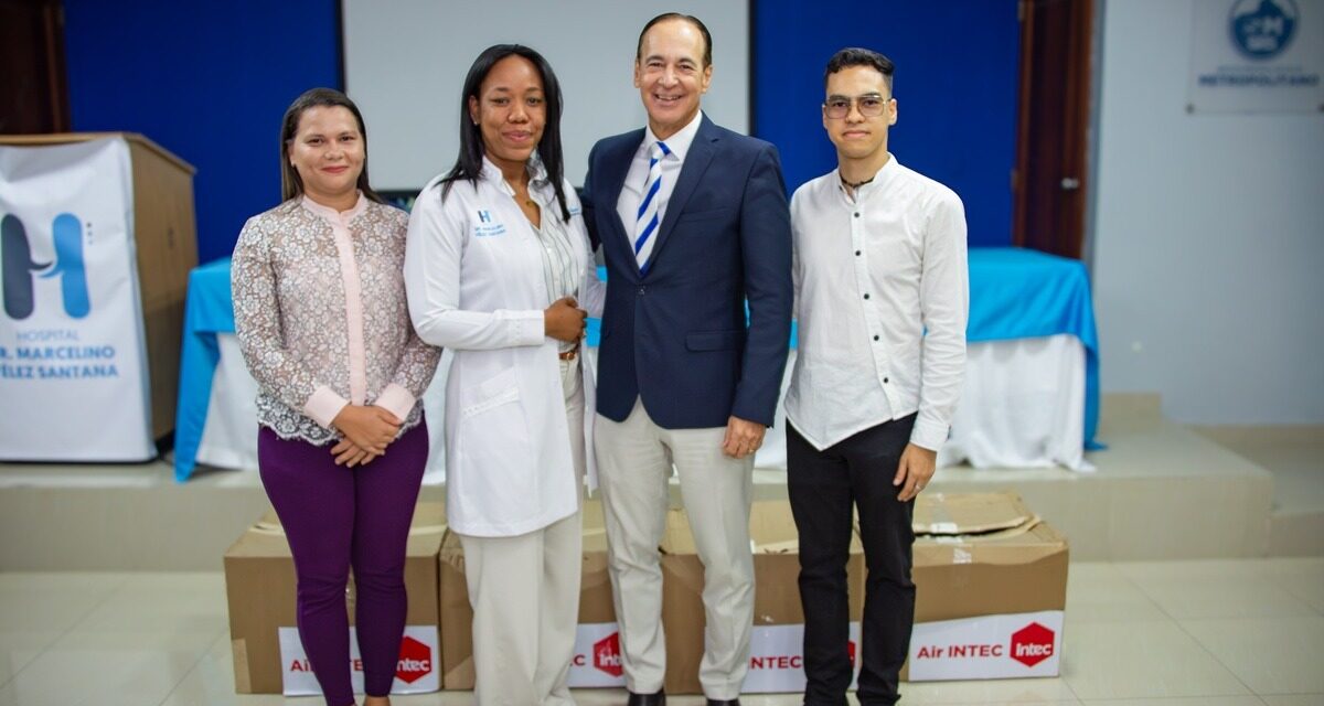 Fans mecánicos INTEC DONA al Hospital Marcelino Vélez Santana