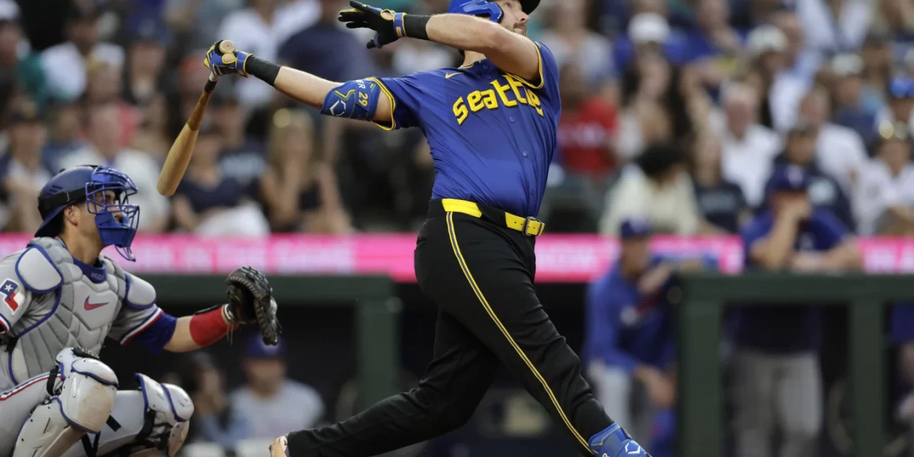 Cal Raleigh conecta su cuadrangular 42 en triunfo de Marineros