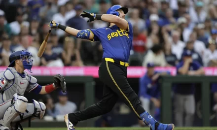 Cal Raleigh conecta su cuadrangular 42 en triunfo de Marineros