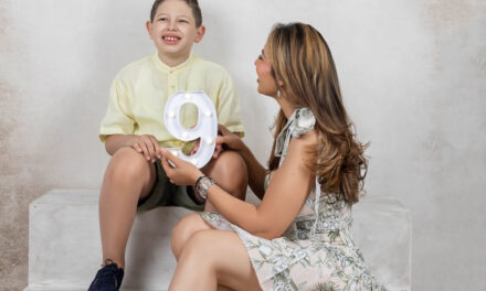 Sharmin Díaz celebra el noveno cumpleaños de su hijo Sebastián con un mensaje emocional