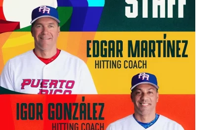 Edgar Martínez y Juan González serán coaches de bautismo de Puerto Rico