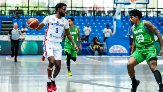 Brasil elimina a República Dominicana de la AmeriCup 2025
