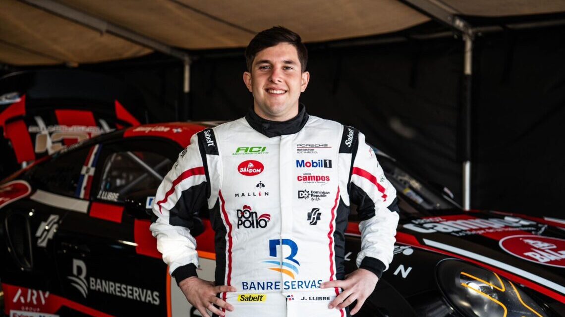 Jimmy Llibre representará a la República Dominicana a las 12 horas de Spa-Francorchamps