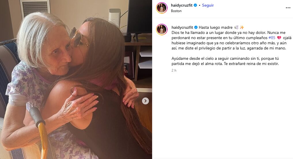 La madre del entrenador de fitness, Haidy Cruz - noticias hoy en la República Dominicana | Último minuto
