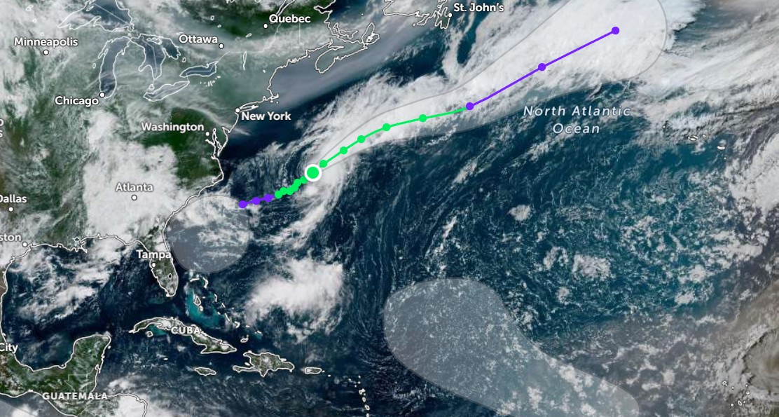 La tormenta tropical Dexter no representa una amenaza para la República Dominicana