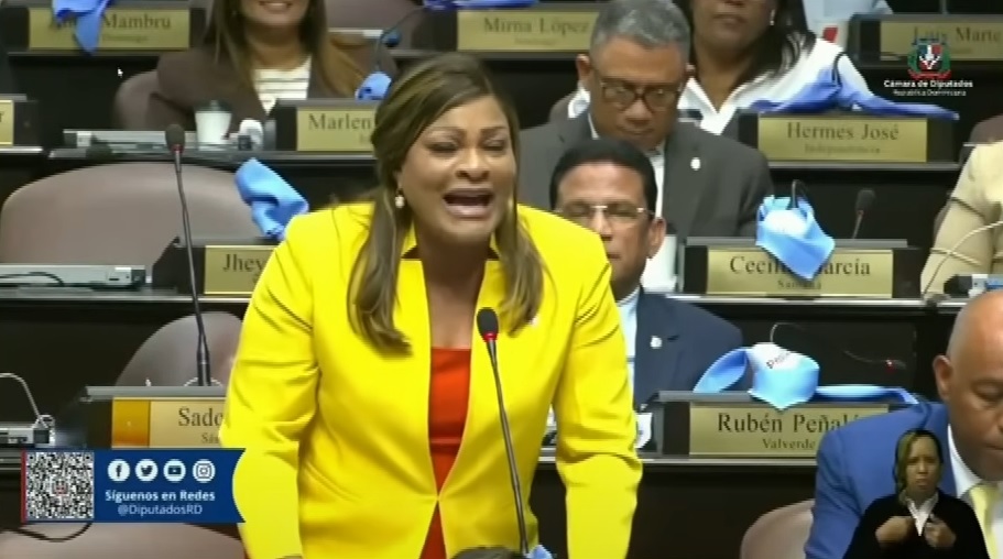 Los comentarios adjuntos de Altagracia de Los Santos exponen el control de la iglesia en el Congreso Dominicano