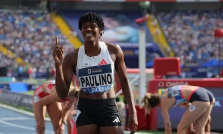 Marileidy Paulino se luce en Polonia y toma el mando de la Liga Diamante