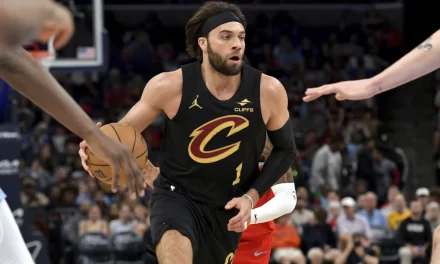 Max Strus de los Cavaliers estará fuera al menos 3 meses