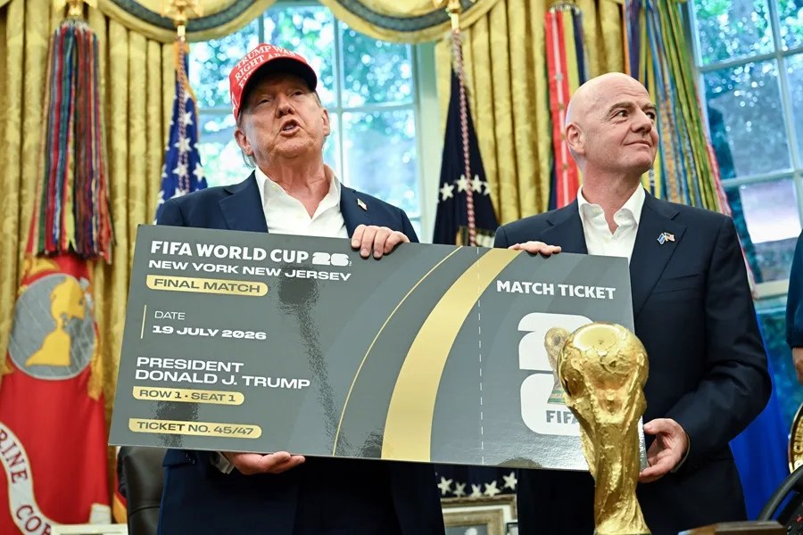 Trump anuncia que el sorteo del Mundial 2026 será en Washington el 5 de diciembre