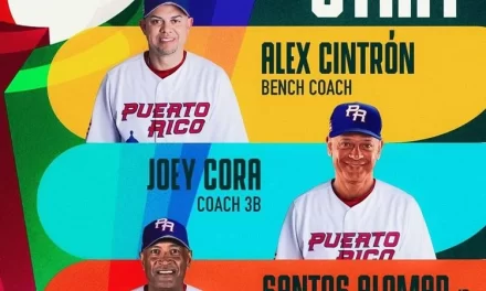 Nombran a Alex Cintrón, Joey Cora y Sandy Alomar Jr. en cuerpo técnico de Puerto Rico