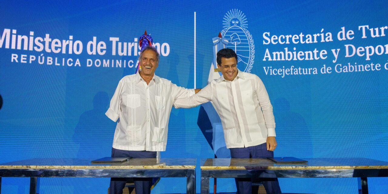República Dominicana y Argentina firman el acuerdo para impulsar el turismo