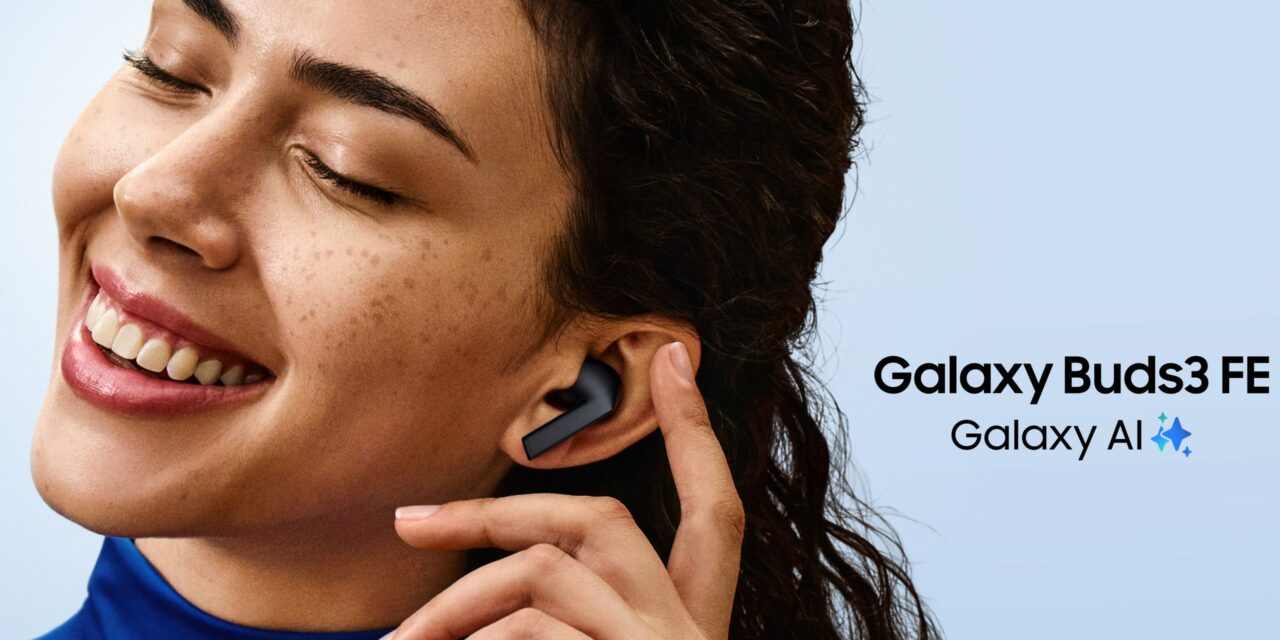 Samsung presenta el Galaxy Buds3 Fe con un diseño icónico, sonido mejorado e integración con Galaxy AI
