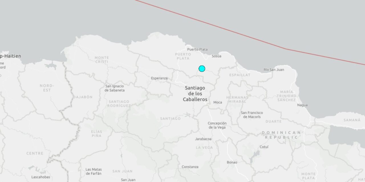 Terremoto último sacude la república dominicana del ártico