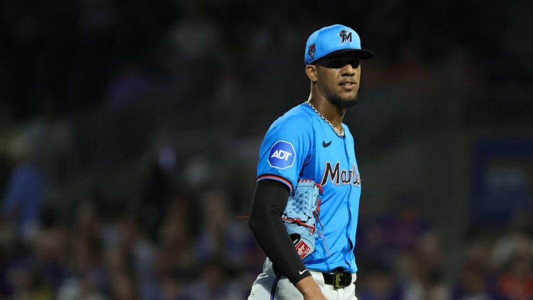 Marlins blanquean a Yankees con alhaja de Eury Pérez y dos jonrones de Agustín Ramírez