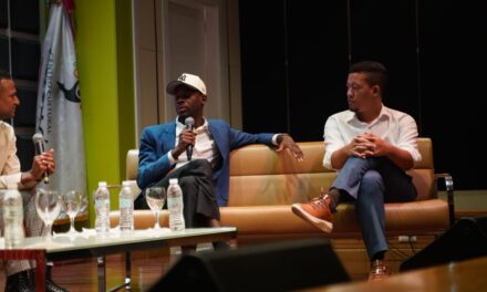 Mensaje de Víctor Baujour en el panel rozagante empujado