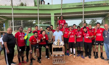 Diputado Jhon Contreras participa en torneo de fútbol en Sabana Grande de Boyá