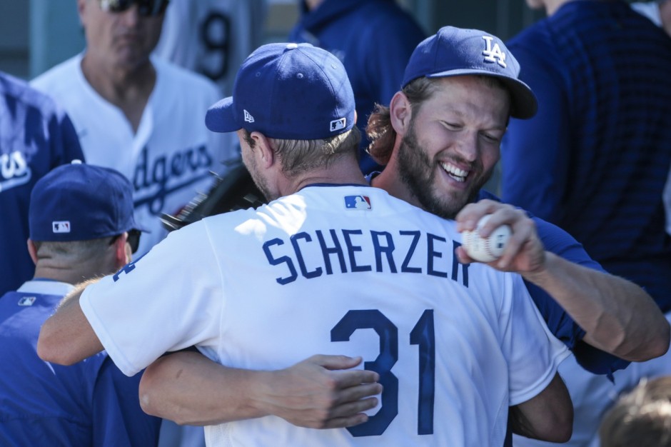 Clayton Kershaw y Max Scherzer se enfrentan en un duelo de ases