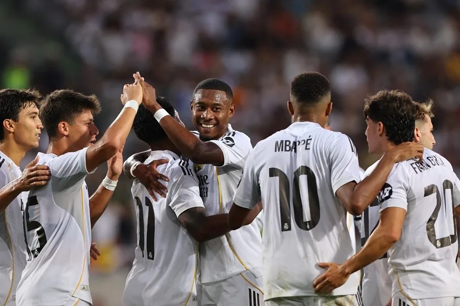 El Real Madrid golea al ritmo de Güler