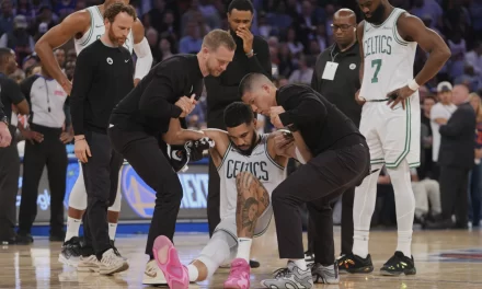 Jayson Tatum fue gastado sin protección tras herida en tendón de Aquiles