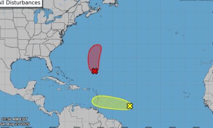 Se prórroga que el ciclón tropical se forme sur-sureste de Bermudas