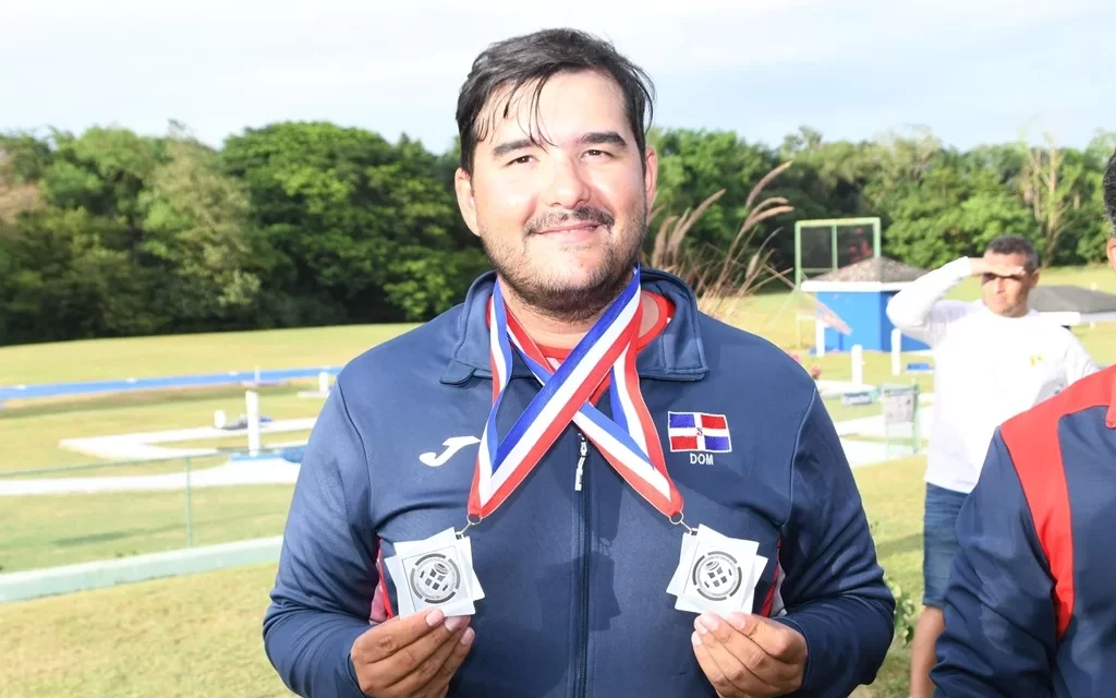 Stefano Hazoury, plata en tiro al plato